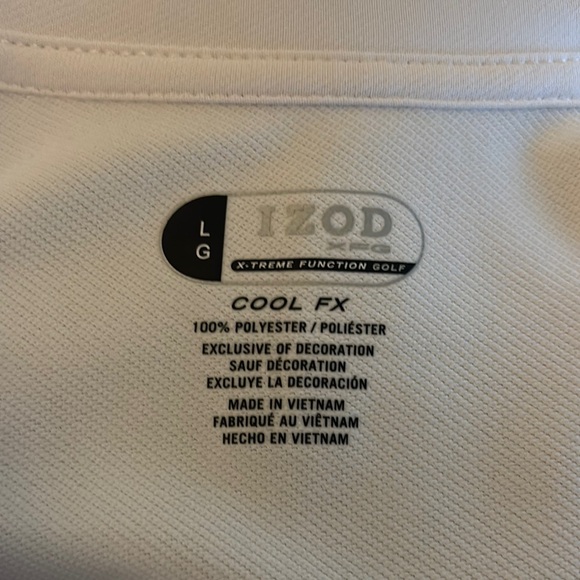Ladies Izod Golf/Tennis shirt Large - Picture 3 of 3
